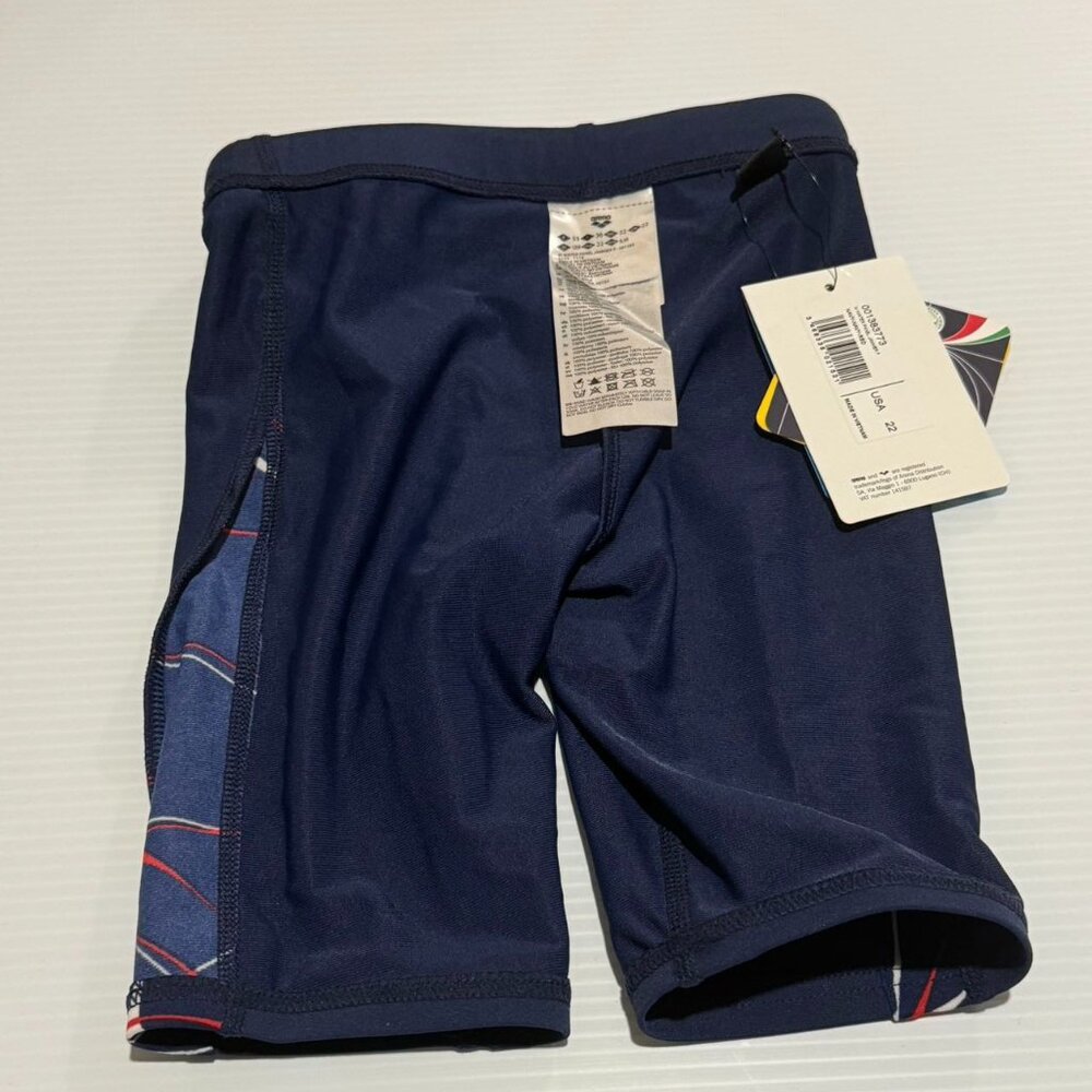 Arena Water Jammer Swimsuit F Navy-Navy-Red 22